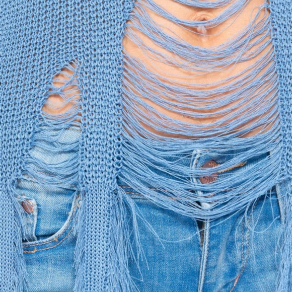 DISTRESS TOP - Picture 3 of 3